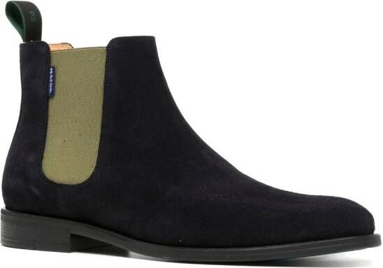 PS Paul Smith Cedric suede chelsea boots Blue