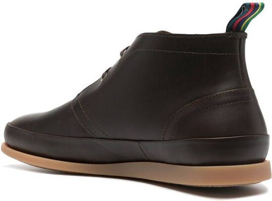 PS Paul Smith Cleon leather boots Brown
