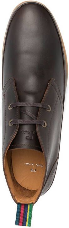 PS Paul Smith Cleon leather boots Brown