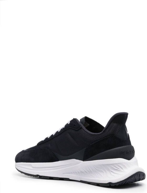 PS Paul Smith lace-up panelled sneakers Blue