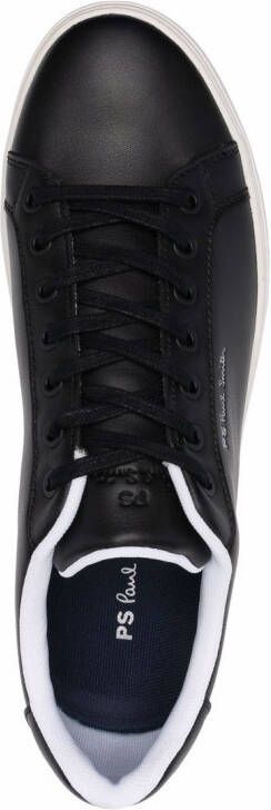 PS Paul Smith Lea panelled leather sneakers Black