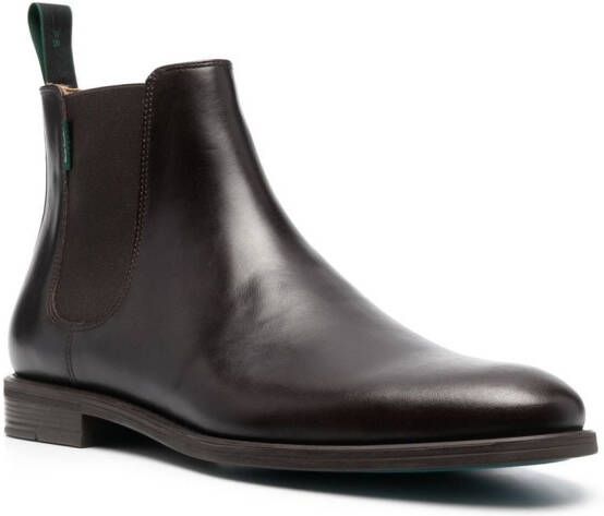 PS Paul Smith leather ankle boots Brown