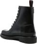 PS Paul Smith logo-tag leather boots Black - Thumbnail 3
