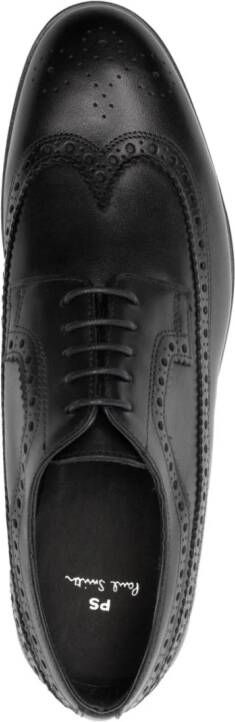 PS Paul Smith low stacked-heel leather brogues Black