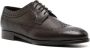 PS Paul Smith low stacked-heel leather brogues Brown - Thumbnail 2