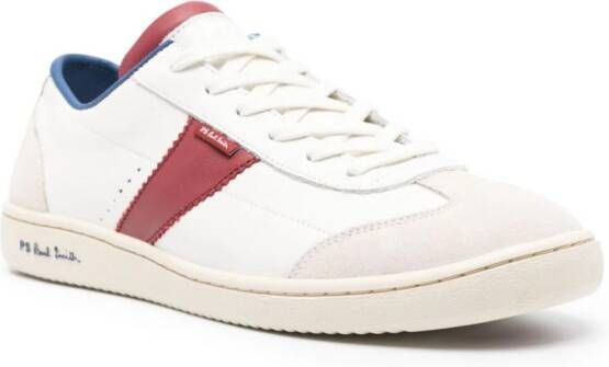 PS Paul Smith Muller panelled leather sneakers White