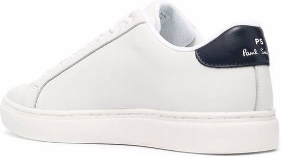 PS Paul Smith Rex zebra-print leather sneakers White