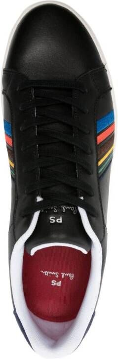PS Paul Smith Sports Stripe Rex leather sneakers Black