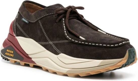 PS Paul Smith Stirling panelled chunky sneakers Brown