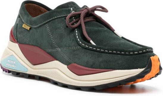 PS Paul Smith Stirling panelled chunky sneakers Green
