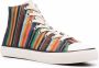 PS Paul Smith striped high-top sneakers Orange - Thumbnail 2