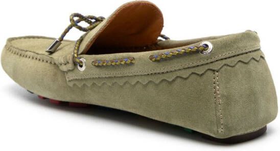 PS Paul Smith suede boat shoes Green