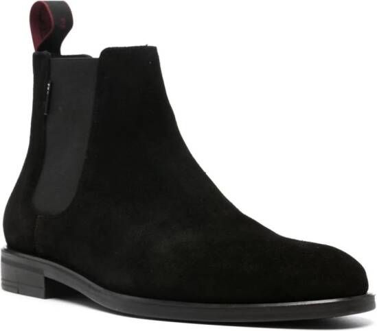 PS Paul Smith suede Chelsea boots Black