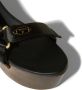 PUCCI Crush logo-plaque wedge sandals Black - Thumbnail 2
