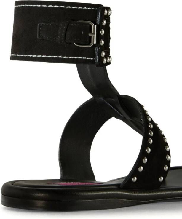 PUCCI Emilia leather sandals Black