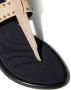 PUCCI Emilia stud-embellished flat sandals Brown - Thumbnail 2