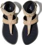 PUCCI Emilia stud-embellished flat sandals Brown - Thumbnail 3