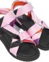 PUCCI Junior abstract-print flat sandals Pink - Thumbnail 2