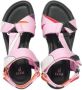 PUCCI Junior abstract-print flat sandals Pink - Thumbnail 3