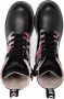 PUCCI Junior abstract-print leather boots Black - Thumbnail 3