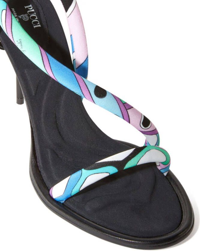 PUCCI Lee 110mm stiletto-heel sandals Blue