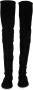 PUCCI logo-embroidered thigh-high boots Black - Thumbnail 4