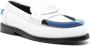PUCCI Luna Iride-print leather loafers White - Thumbnail 2