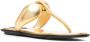 PUCCI metallic-effect thong sandals Gold - Thumbnail 2