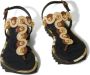 PUCCI Onde leather sandals Brown - Thumbnail 5
