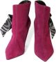 PUCCI Rumore bow-embellished ankle boots Pink - Thumbnail 3