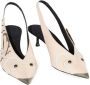 PUCCI studded leather slingback pumps Pink - Thumbnail 2