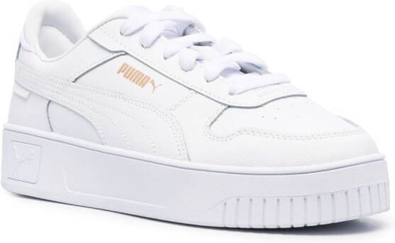 PUMA Carina logo-print sneakers White