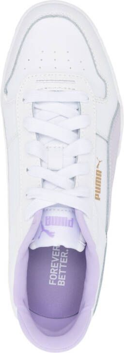 PUMA Carina low-top leather sneakers White