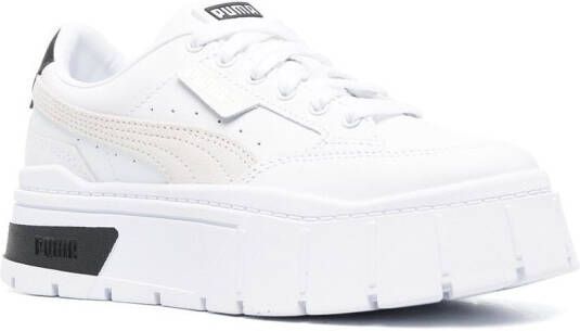 PUMA chunky lace-up sneakers White