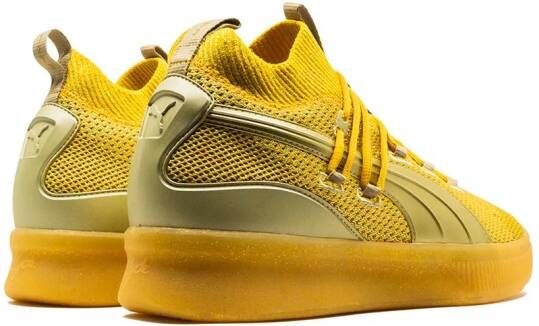 PUMA Clyde Court "Title Run" sneakers Gold