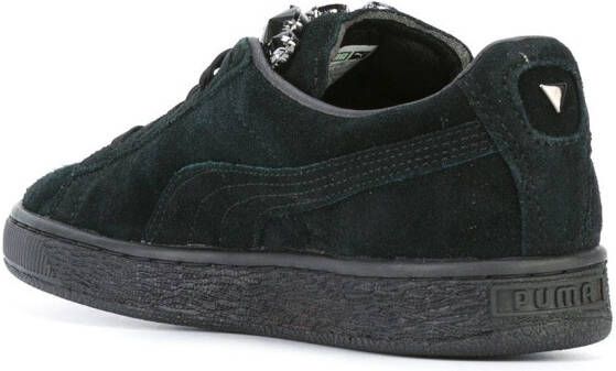 PUMA embellished lace-up sneakers Black