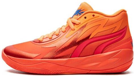 Puma Kids MB.02 "Fiery Coral Ultra Orange" sneakers