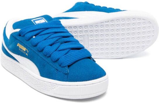 Puma Kids XL suede sneakers Blue