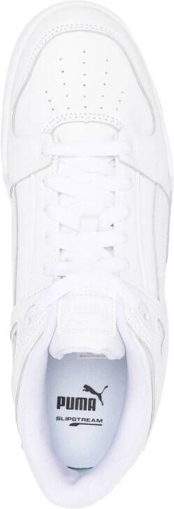 PUMA lace-up low-top sneakers White