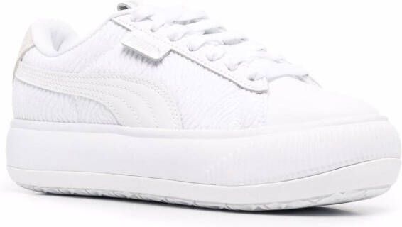 PUMA logo-patch low-top sneakers White