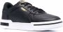 PUMA logo-print low-top leather sneakers Black - Thumbnail 2