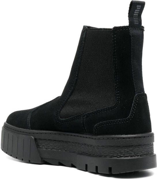 PUMA Mayze Chelsea suede boots Black