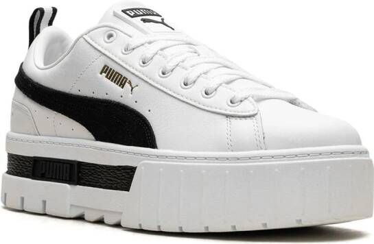 PUMA Mayze "White Black" sneakers