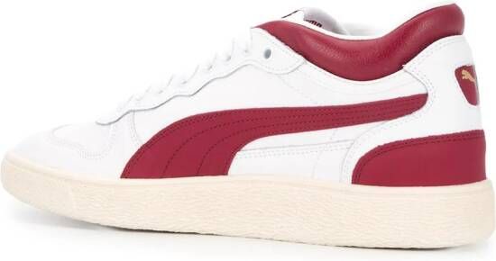 PUMA paneled low top sneakers White