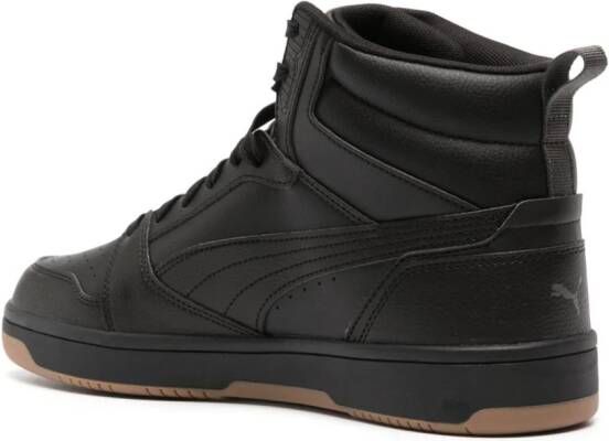 PUMA Rebound V6 faux-leather sneakers Black