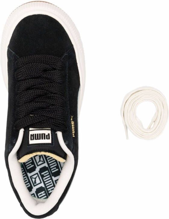 PUMA side logo-print sneakers Black