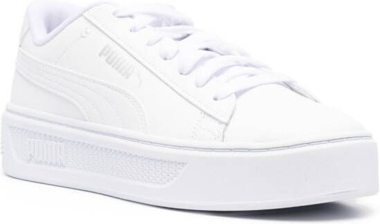 PUMA Smash Platform V3 low-top sneakers White