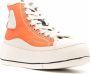 R13 high-top platform sneakers Orange - Thumbnail 2