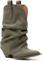 R13 Low Rider slouchy cowbody boots Green - Thumbnail 2