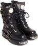 Rabanne x New Rock buckled leather boots Black - Thumbnail 4
